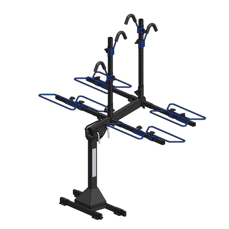 Metaltex Claw Bike Rack Blue
